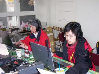 Our 2 YL Operator, BV2RS(left), BU2AO (right)81