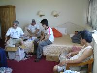 BV2KI briefing before site setup