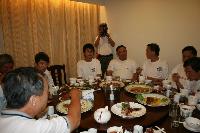 Nice dinner, host by BM9AAQ