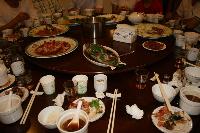 Nice dinner, host by BM9AAQ