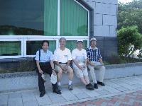 From left:JA3AQM,BV2KI,JR7TEQ,JH3GCN