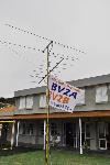 2 Meter & 6 Meter Yagi with flag of CRA's Club Station