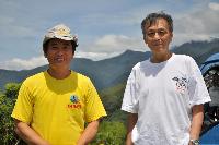 BV8BC/Chen & BV2DD/Eddie at the paragliding yard of Taitung