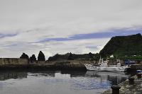 Fishing boat in the GonGuan Harbour