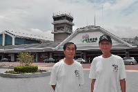 JH3GCN & BV2DD, at the TaiTung Airport