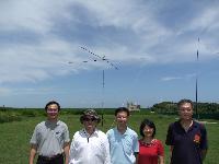 (L-R) 9M6YBG, Perf. Huang, Perf. CHUAN, Perf. Tsai, BV2DD