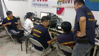 (L->R) BM3DHT, BV3UF, BU2DJ, BV5OO, BV2KS