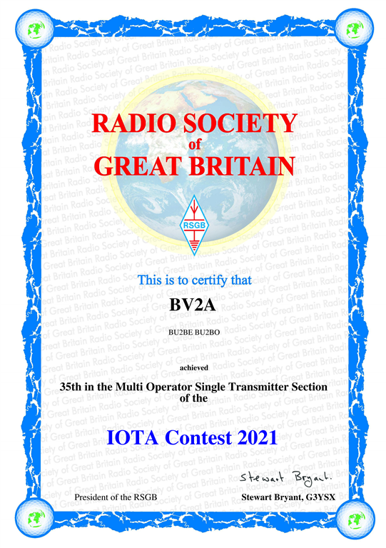 RSGB IOTA World #35