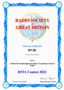 2022 - 2022 IOTA 島嶼比賽, World #33